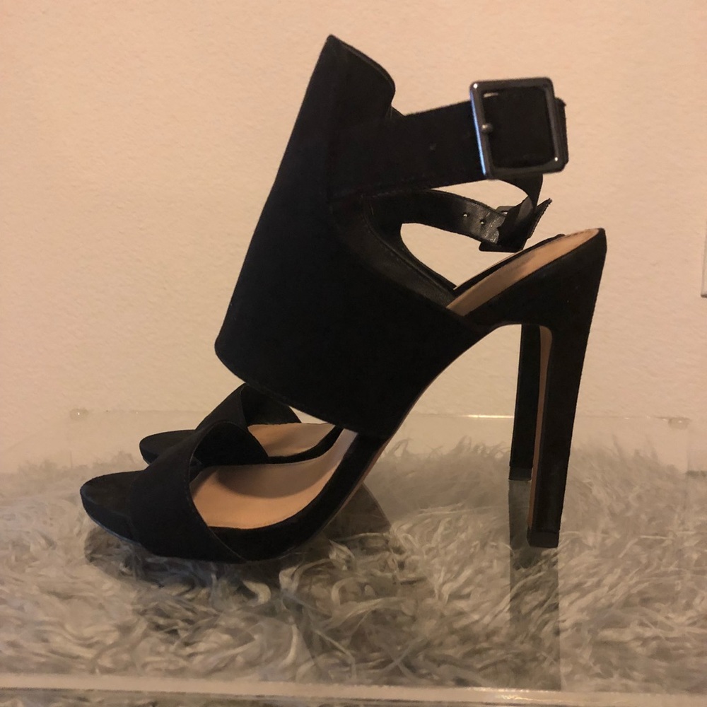 Suede Zara Heels